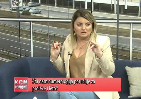 KCN Popodne – Gordana Dragisic – numerolog ( TV KCN 24.04.2021.)