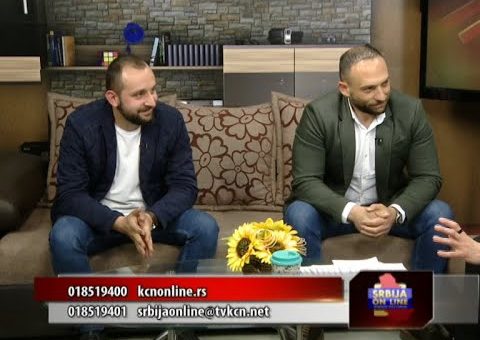 Srbija online – Miljan Bojanic i Filip Klajn (TV KCN 09.04.2021.)