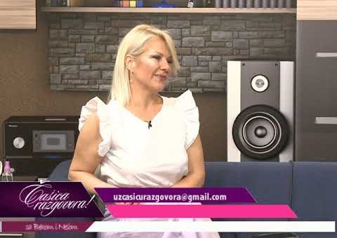 Casica razgovora – Daliborka Rajkovic Delibasic – „Sportske igre mladih“ ( TV KCN 01.06.2021.)