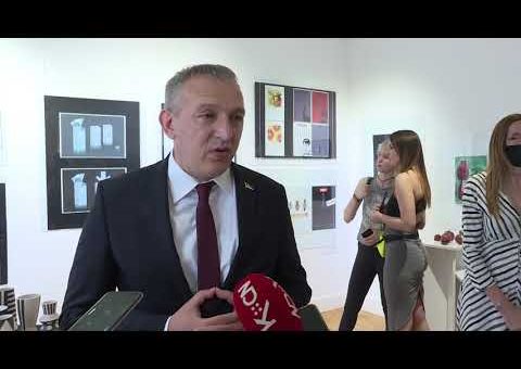 Info – Godišnja izložba učenika Škole primenjenih umetnosti (TV KCN 18.06.2021)