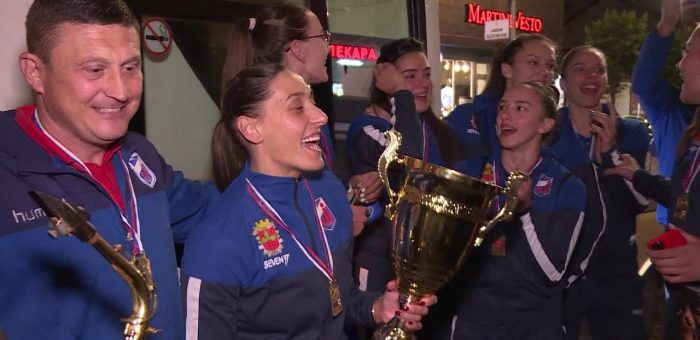 Info – Rukometasice Jagodine sampionke Srbije (TV KCN 02.06.2021)