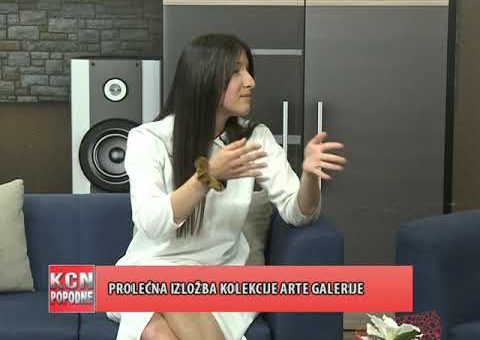 KCN Popodne – Andjela Maletic, kustoskinja u galeriji Arte (TV KCN 12.06.2021)