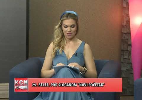 KCN Popodne – Milena Trobozic, dramaturg, prevodilac i clan odbora BELEF-a (TV KCN 19.06.2021)