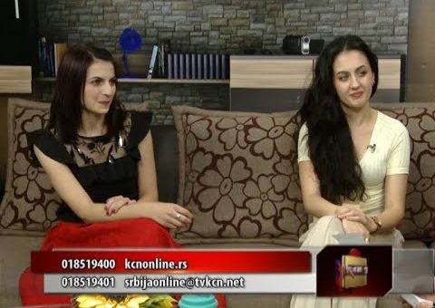 Flautistkinje Danica Ilić i Valentina Stanojević (Srbija online TV KCN 20.07.2021)