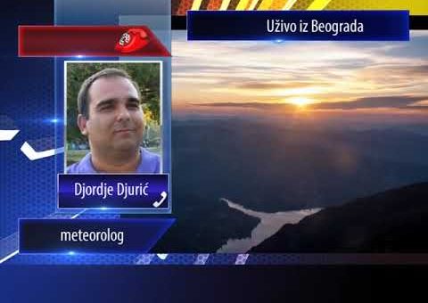 KCN Popodne – Djordje Djuric, meteorolog (TV KCN 03.07.2021)