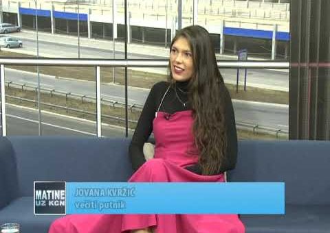 KCN Matine – Jovana Kvrzic – veciti putnik ( TV KCN 25.09.2021.)