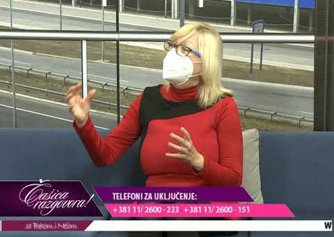 Casica razgovora – Prof. dr Vesna Dimitrijevic Sreckovic, endokrinolog (TV KCN 07.10.2021.)