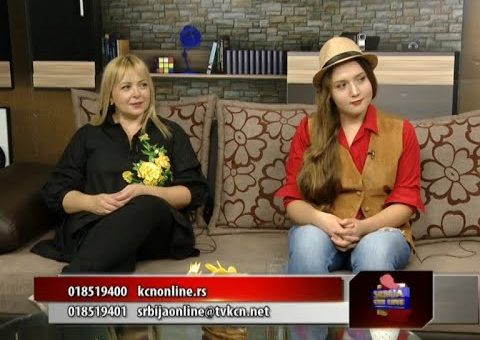 Srbija online – Marija Milenkovic Atanasov i Aleksandra Milutinovic ( TV KCN  04.10.2021)