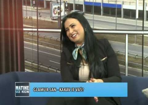 KCN Matine – Ivana Milicevic, atelje Glamur (TV KCN 06.11.2021)