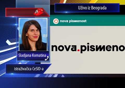 KCN Matine – Sladjana Komatina, istrazivacica CeSID-a FONO Ukljucenje (TV KCN 06.11.2021)