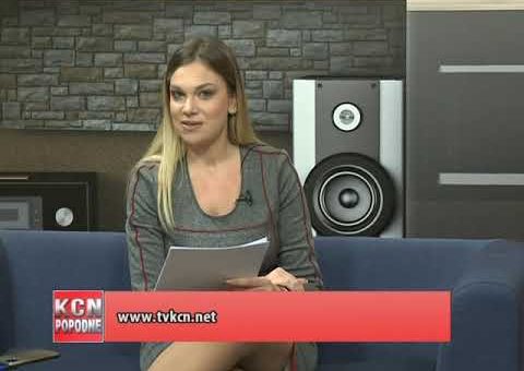 KCN Popodne – Fono ukljucenje Jelena Kostadinovic Burazor, PR Kombank dvorane (TV KCN 06.11.2021.)