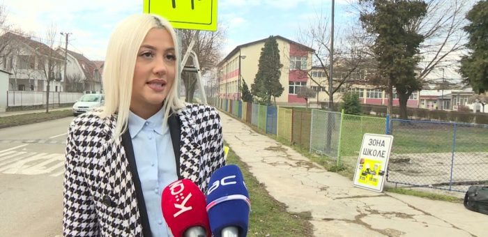 Info – Uređenje zone OŠ Stojan Novaković u Šapcu (TV KCN 20.01.2022)