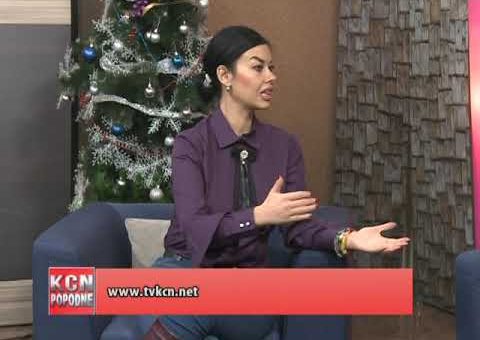 KCN Popodne – Jasna Djokic, estradna umetnica (TV KCN 15.01.2022)