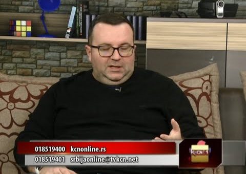 Srbija online – dr Milan  lazarević (TV KCN 18.01.2022)