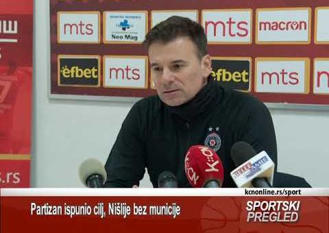 Radnički – Partizan 0:2, strelci Rikardo i Urošević