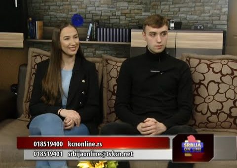 Srbija online – Jovan Cvijanović i Milica Maksimović (TV KCN 21.02.2022)