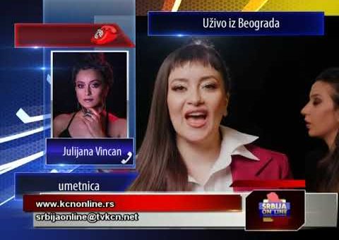 Srbija online – Julijana Vincan – umetnica ( TV KCN )