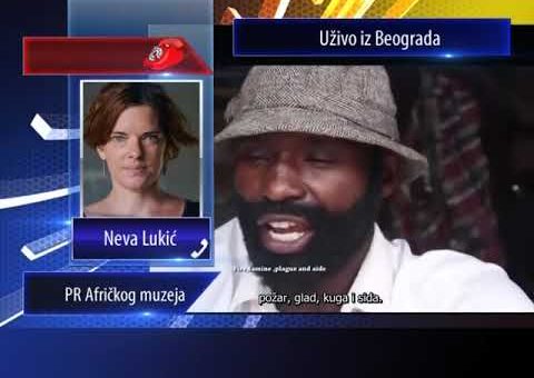 Srbija online – Neva Lukic, PR Africkog muzeja (TV KCN 09.02.2021.)