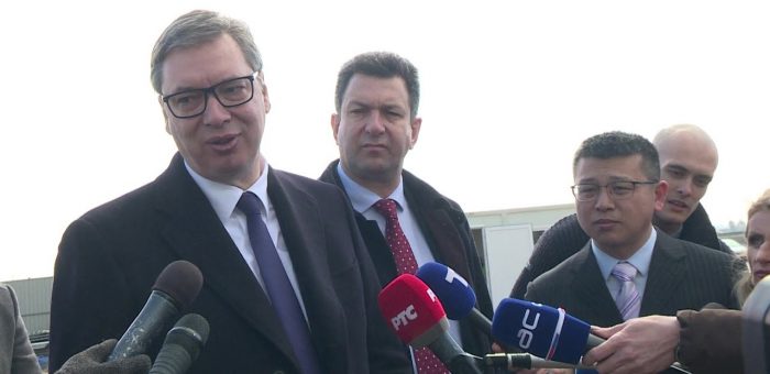 Info – Predsednik Aleksandar Vučić u Šapcu (TV KCN 10.03.2022)