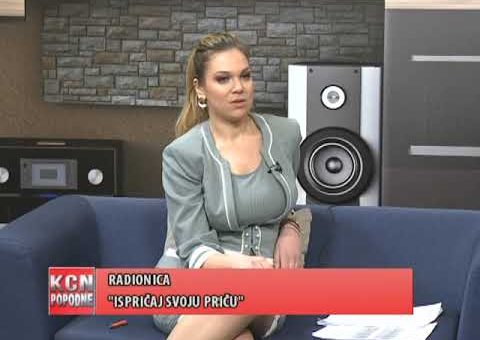 KCN Popodne – Ivana Milenovic Popovic, vodja radionice (TV KCN 12.03.2022)