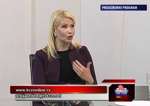 Srbija online – Sandra Bozic, narodna poslanica Srpske napredne stranke (TV KCN 18.03.2022.)