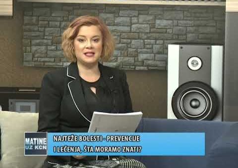KCN Matine – Olja Corovic, Udruzenje „Punim plucima“ (TV KCN 16.04.2022)