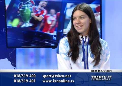 Timeout: Iva Petrović državni prvak u Tekvondou (KCN TV 04-05-2022)