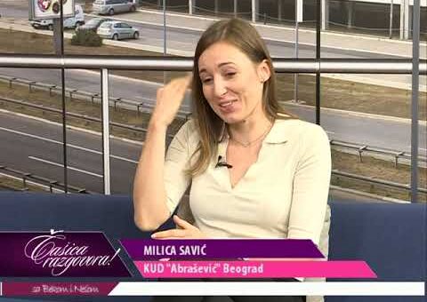 Casica razgovora – Milica Savic, KUD  „Abrasevic“  Beograd ( TV KCN 23.05.2022.)