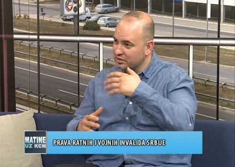 KCN Matine – Vuk Stanic, gl. urednik casopisa „Vojni invalid“ (TV KCN 14.05.2022)