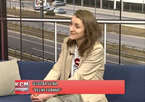 KCN Popodne – Jana Milosavljevic, istoricarka umetnosti (TV KCN 14.05.2022)