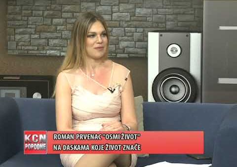 KCN Popodne – Uros Timic, pisac, voditelj i novinar (TV KCN 07.05.2022.)