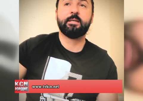 KCN Popodne – Video ukljucenje- Jasmin, pevac ( TV KCN 28.05.2022.)