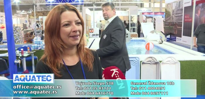 Sajam gradjevinarstva 2022. – Aquatec Bazeni (TV KCN)