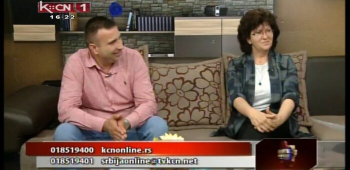 Srbija online –  Ninoslav Randjelovic i Tatjana Lazarevic (TV KCN 10.05.2022)