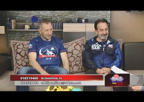 Šta je sky running: Slaviša Ivanović i Vladislav Cenić (Srbija online TV KCN 10.05.2022)