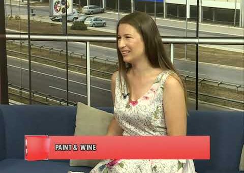 KCN Popodne – Sanela Milosevic, slikarka i glumica (TV KCN 09.07.2022.)