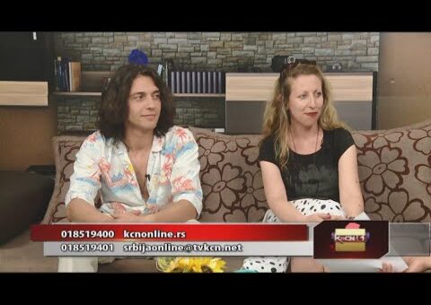 Srbija on line – Aleksa Videnovic i Julija krstic ( TV KCN 26.07.2022)