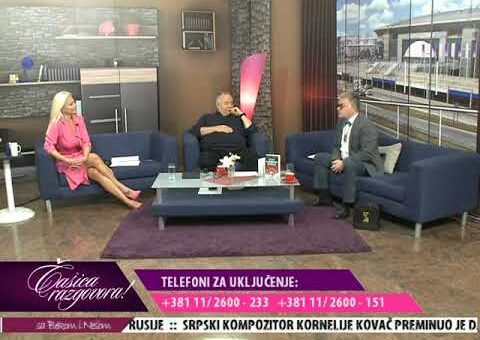 Casica razgovora – Dejan Lucic, novinar i publicista (TV KCN 13.09.2022.)