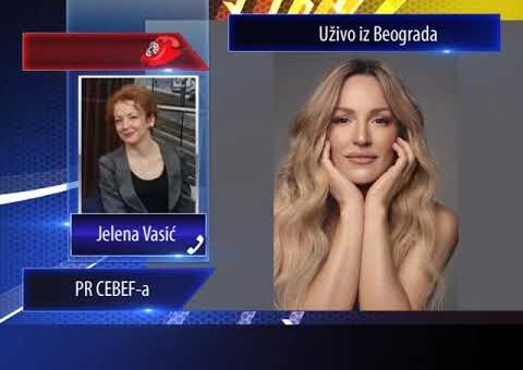 KCN Popodne – Jelena Vasic, PR CEBEF – a (TV KCN 10.09.2022.)