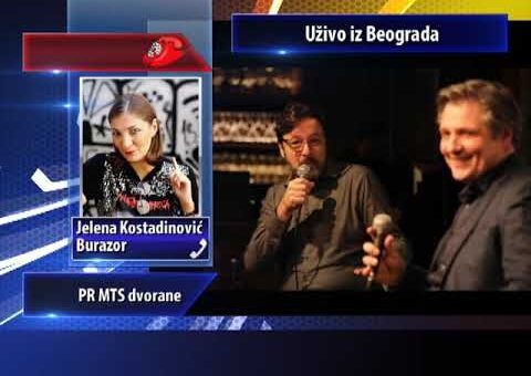 KCN Popodne – Jelena Kostadinovic Burazor, PR MTS dvorane (TV KCN 03.12.2022.)